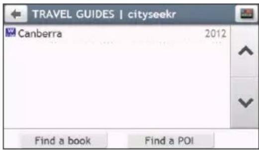 TRAVEL GUIDES | cityseekr Canberra 2012 Find a book Find a POI