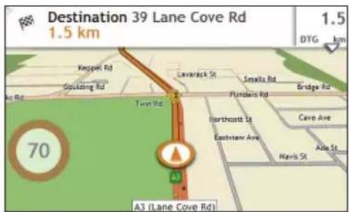 Destination 39 Lane Cove Rd 1.5 km DTG km Keppel Rd Lakevack St Smalla Rd Bridge Rd Keppel Rd Ogdaling Rd Flinders Rd Northcott St Cape Ave Twin Rd Eastview Ave Navis St A3 (Lane Cove Rd) 70