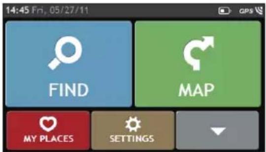 14:45 Fri, 05/27/11 FIND MAP MY PLACES SETTINGS