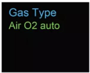 Gas Type Air O2 auto