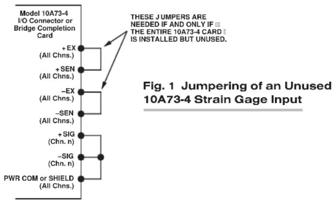 Daytronic 10BCP200 - GAGE / TRANSDUCER CONNECTIONS - 1