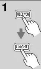 1 RECEIVER ↓ L NIGHT