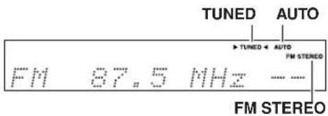 TUNED AUTO FM 87.5 MHz FM STEREO