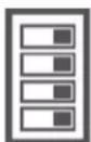 AJA C10DA - DIP Switch Configuration Example 2 - 2