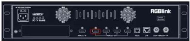 RGBlink HDMI 液晶显示器 RCC1 Band RGB Link I/O 12.00 I/O 12.00 RGB LAN GPT-8500-8