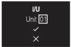 DAIKIN BRC1H82W - To assign an AirNet address to an indoor unit - 3