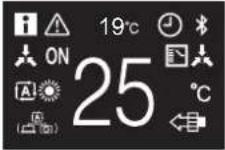 DAIKIN BRC1H82W - Home screen mode - 3