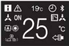 DAIKIN BRC1H82W - Home screen mode - 2