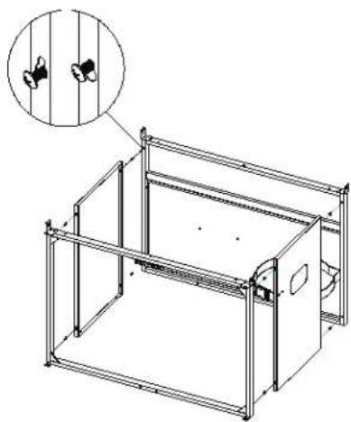 Crossray TC4K-10 - Assemble the Trolley Side Panels - 2