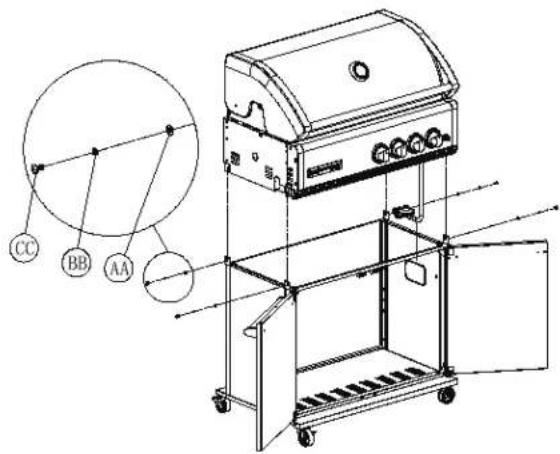 Crossray TC4K-10 - Install Grill Head - 4