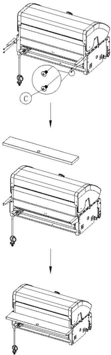 Crossray TC4K-10 - Install Trim Brackets TCS4AC-009: Y0400049 - 2