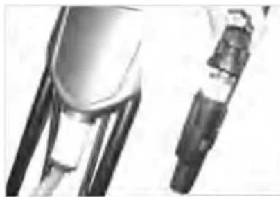 Rover Challenger Push - Snorkel air cleaner - refer figure 13. - 1