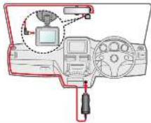 NAVMAN MiVue 630 - Using your dash cam in a vehicle - 2