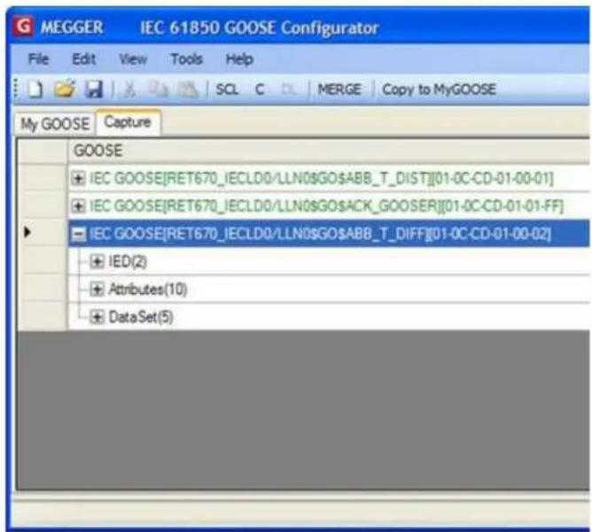 Megger SMRT1D - How to capture GOOSE Messages - 5