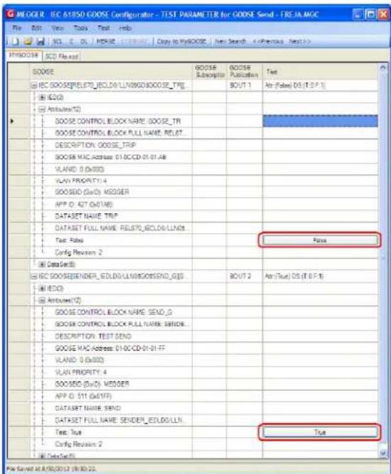 Megger SMRT1D - Mapping SMRT / FREJA 5xx binary inputs to GOOSE messages (subscription) - 8