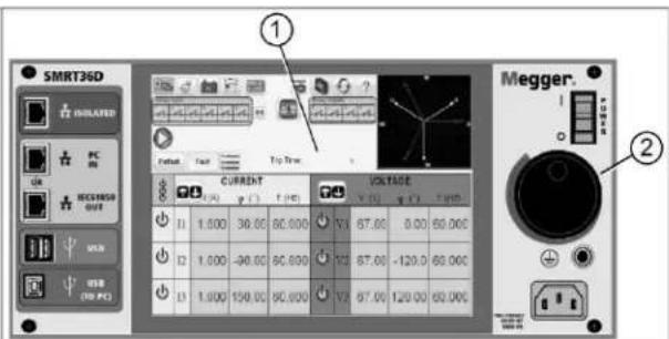Megger SMRT1D - Smart Touch View Interface - 2