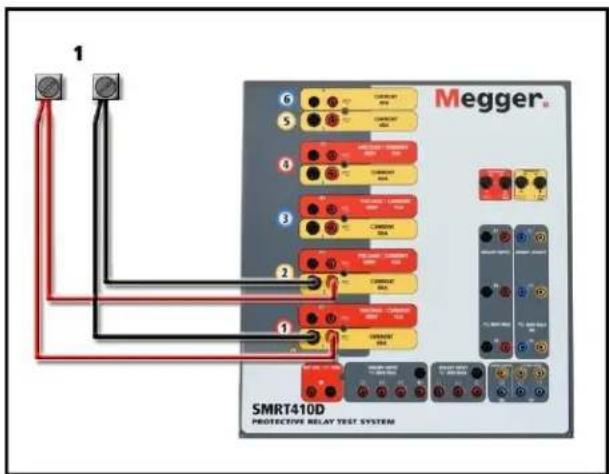 Megger SMRT1D - Manual Test Screen - Single Phase Up To 360 Amperes - 1