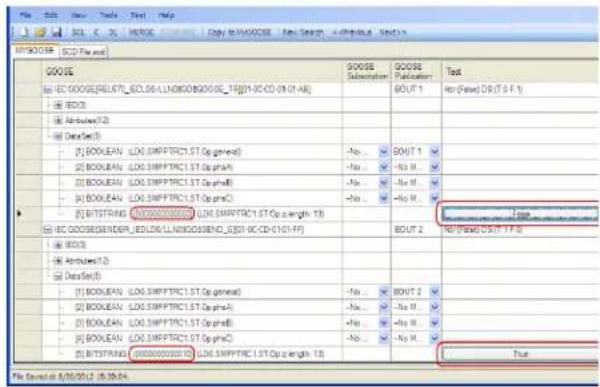 Megger SMRT1D - Mapping SMRT / FREJA 5xx binary inputs to GOOSE messages (subscription) - 10