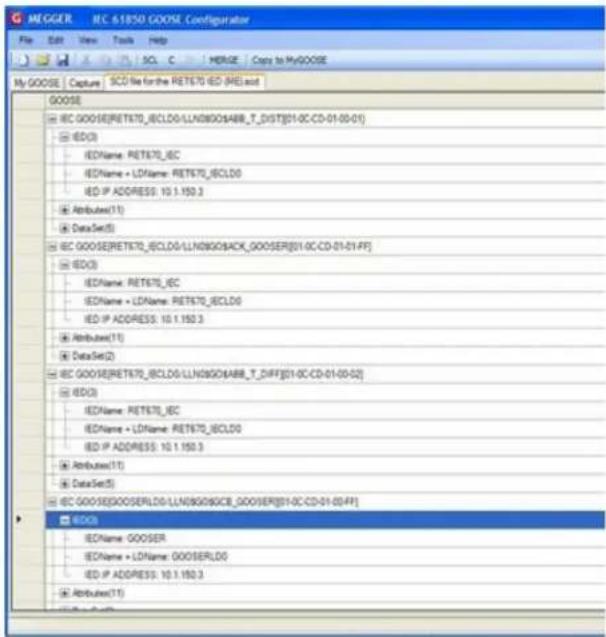 Megger SMRT1D - MERGE and COMPARE example - 1