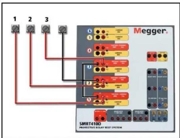 Megger SMRT1D - 3∅, 4-Wire, Y-Connection - 1