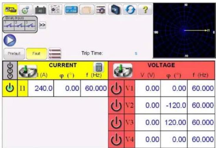 Megger SMRT1D - Manual Test Screen - Single Phase Up To 240 Ampere - 1