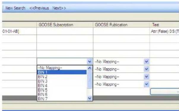 Megger SMRT1D - Mapping SMRT / FREJA 5xx binary inputs to GOOSE messages (subscription) - 3