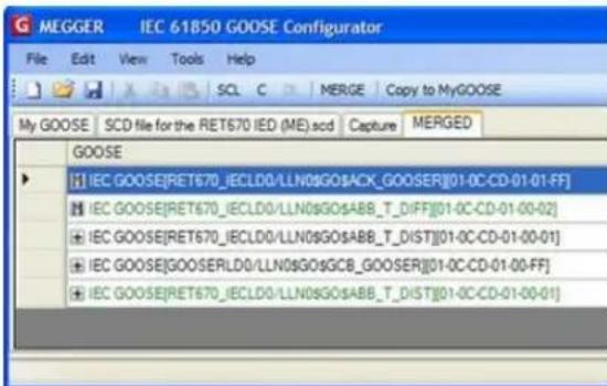 Megger SMRT1D - MERGE and COMPARE example - 8