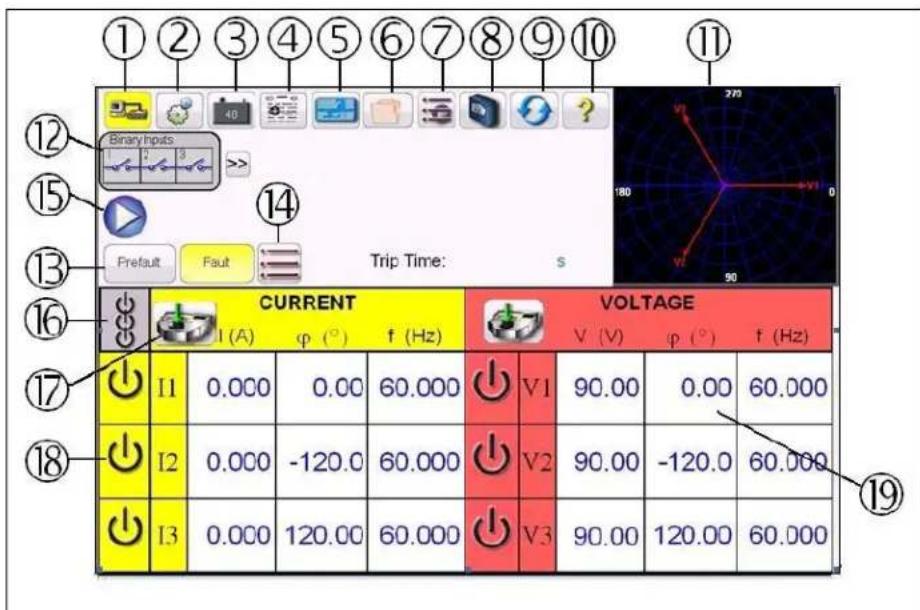 Megger SMRT1D - Testing Relays with the Manual Test Screen - 1