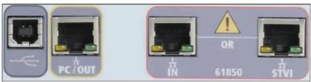 Megger SMRT1D - Communication Ports - 1
