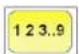 Megger SMRT1D - Sequencing 1, 2, 3..9 button - 1