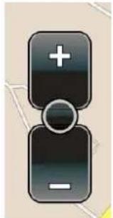 Icon showing a plus sign and a minus sign with a circular button, likely representing a function or status indicator.