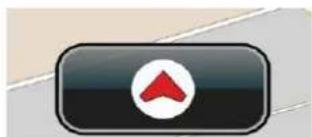 Black rectangular button with a white circular icon containing a red upward arrow (no text or symbols)
