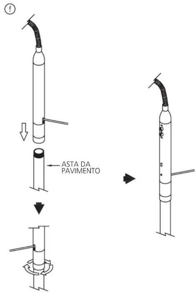 RCF MC 4064 - SU UN'ASTA DA PAVIMENTO PER MICROFONO - 1