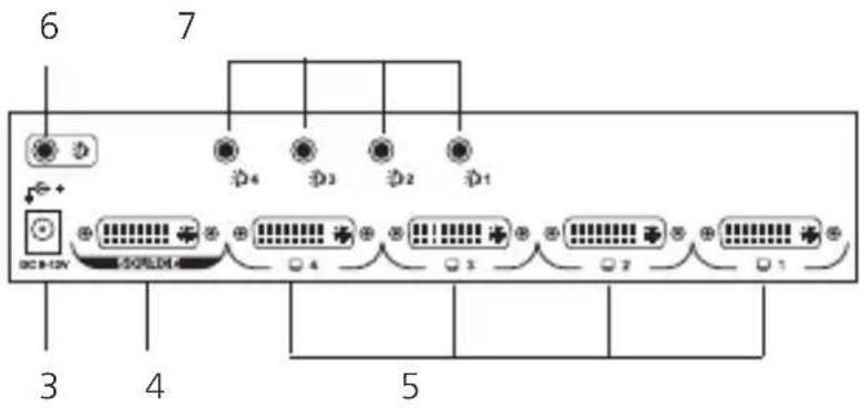 6 7 DCB+12V 3 4 5