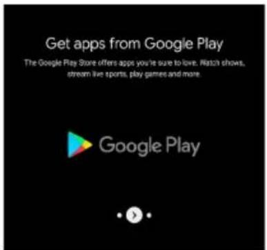 Get apps from Google Play The Google Play Store offers apps you're sure to love. Watch shows, stream live sports, play games and more. Google Play