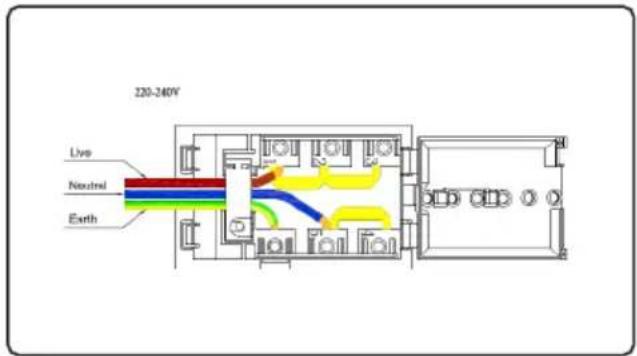BELLING BMR60DODFW - FITTING A POWER SUPPLY CABLE - 1