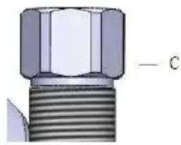 BELLING BMR60DODFW - Gas connection - 3