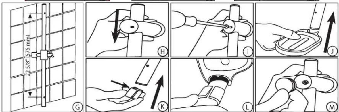 Pulse ShowerSpas AquaRain 1019-CH - CAUTION—DO NOT OVER-TIGHTEN SET SCREW - 7