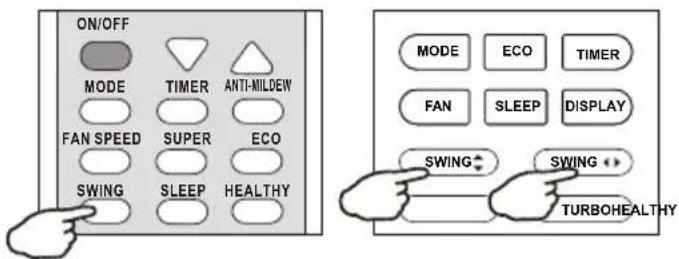 TCL TCLSS12 - "SWING" CONTROL OF THE AIR FLOW - 6
