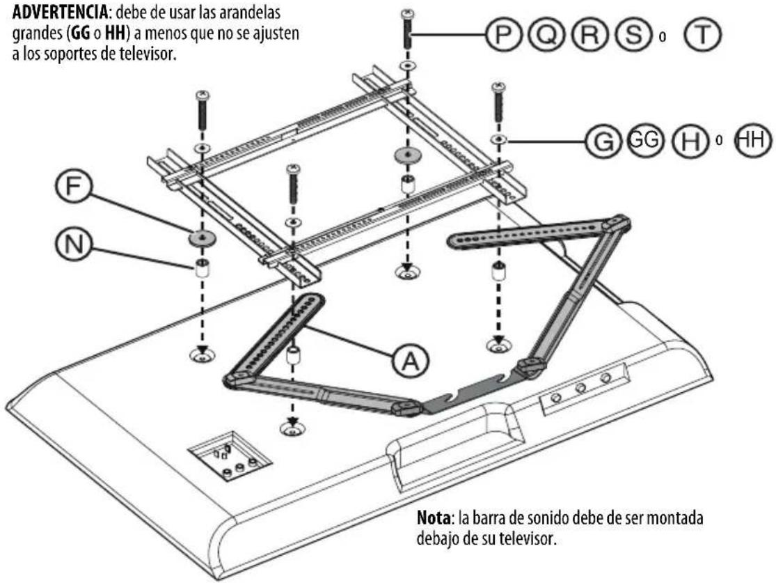 Best Buy BE-SBM112 - Apriete todos los tornillos sin apretar demasiado. - 1
