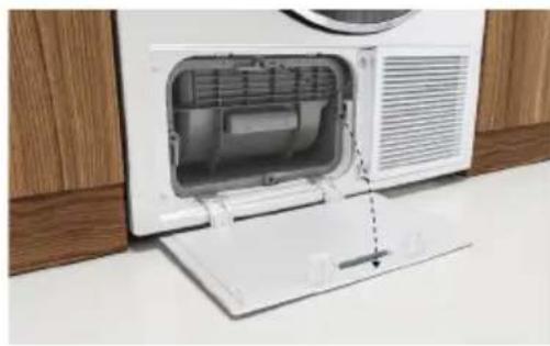 Fisher & Paykel DH9060HG1 - Removing the condenser filter - 1