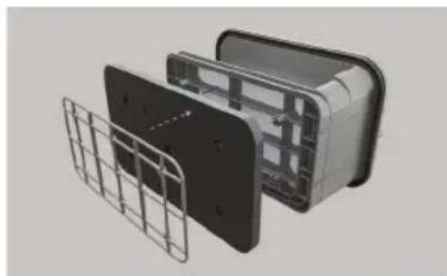 Fisher & Paykel DH9060HG1 - Cleaning/replacing the condenser filter foam - 3