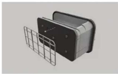 Fisher & Paykel DH9060HG1 - Cleaning/replacing the condenser filter foam - 1