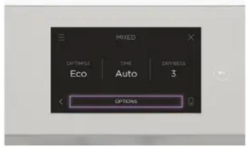 MIXED OPTIMISE TIME DRYNESS Eco Auto 3 OPTIONS