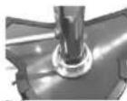 Morrison BC 260 SST - Installation of the 3 tooth blade - 4