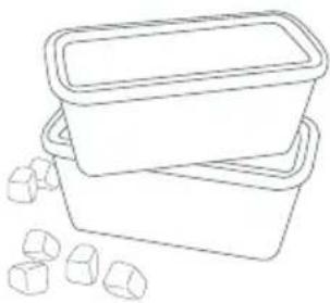 Fisher & Paykel E210RWH - Frozen food care - 1