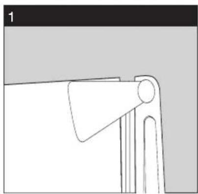 Sôlt GGSBF95BG - Reversing the door - 1