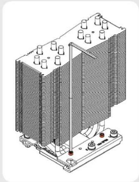 Noctua NH-U14S DX-3647 - Installing the brackets2 - 4