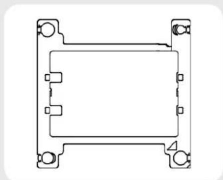 Noctua NH-U14S DX-3647 - Putting the CPU into the processor clip and fixing it to the heatsink - 1