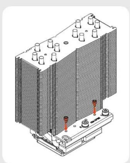 Noctua NH-U14S DX-3647 - Installing the brackets2 - 3